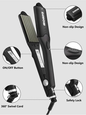 Black Men’s Hair Crimper & Straightener